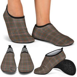 ScotsTee Shop Scottish Kennedy Weathered Clan Tartan Men and Women a Slip On Barefoot Quick-Dry Beach Aqua Yoga Water Shoes