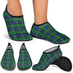 ScotsTee Shop Scottish Graham of Menteith Modern Clan Tartan Men and Women a Slip On Barefoot Quick-Dry Beach Aqua Yoga Water Shoes