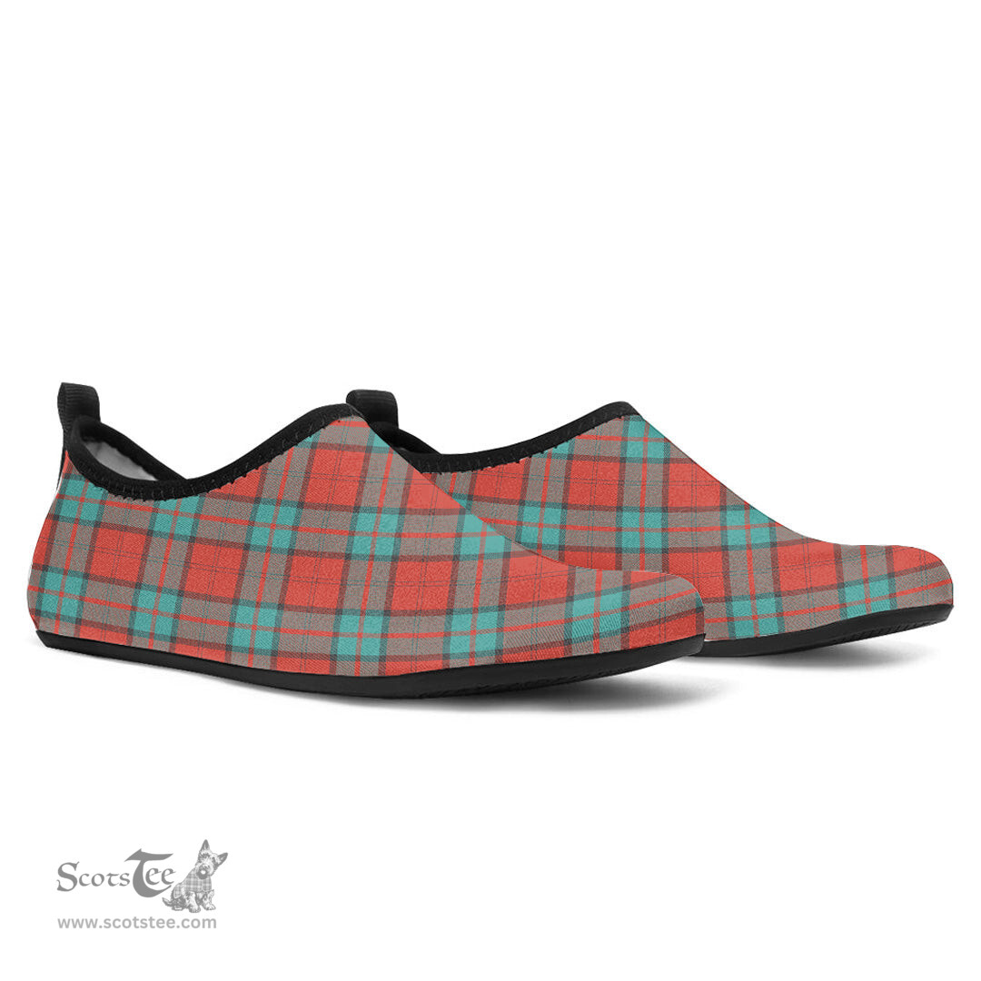 ScotsTee Shop Scottish Dunbar Ancient Clan Tartan Men and Women a Slip On Barefoot Quick-Dry Beach Aqua Yoga Water Shoes