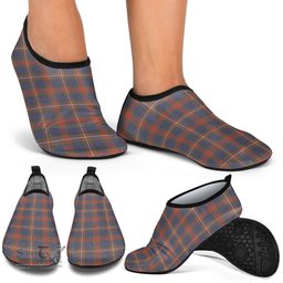 ScotsTee Shop Scottish Fraser Hunting Modern Clan Tartan Men and Women a Slip On Barefoot Quick-Dry Beach Aqua Yoga Water Shoes