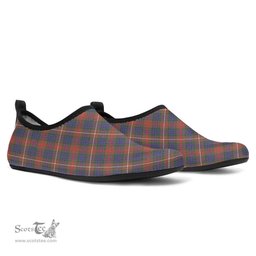 ScotsTee Shop Scottish Fraser Hunting Modern Clan Tartan Men and Women a Slip On Barefoot Quick-Dry Beach Aqua Yoga Water Shoes