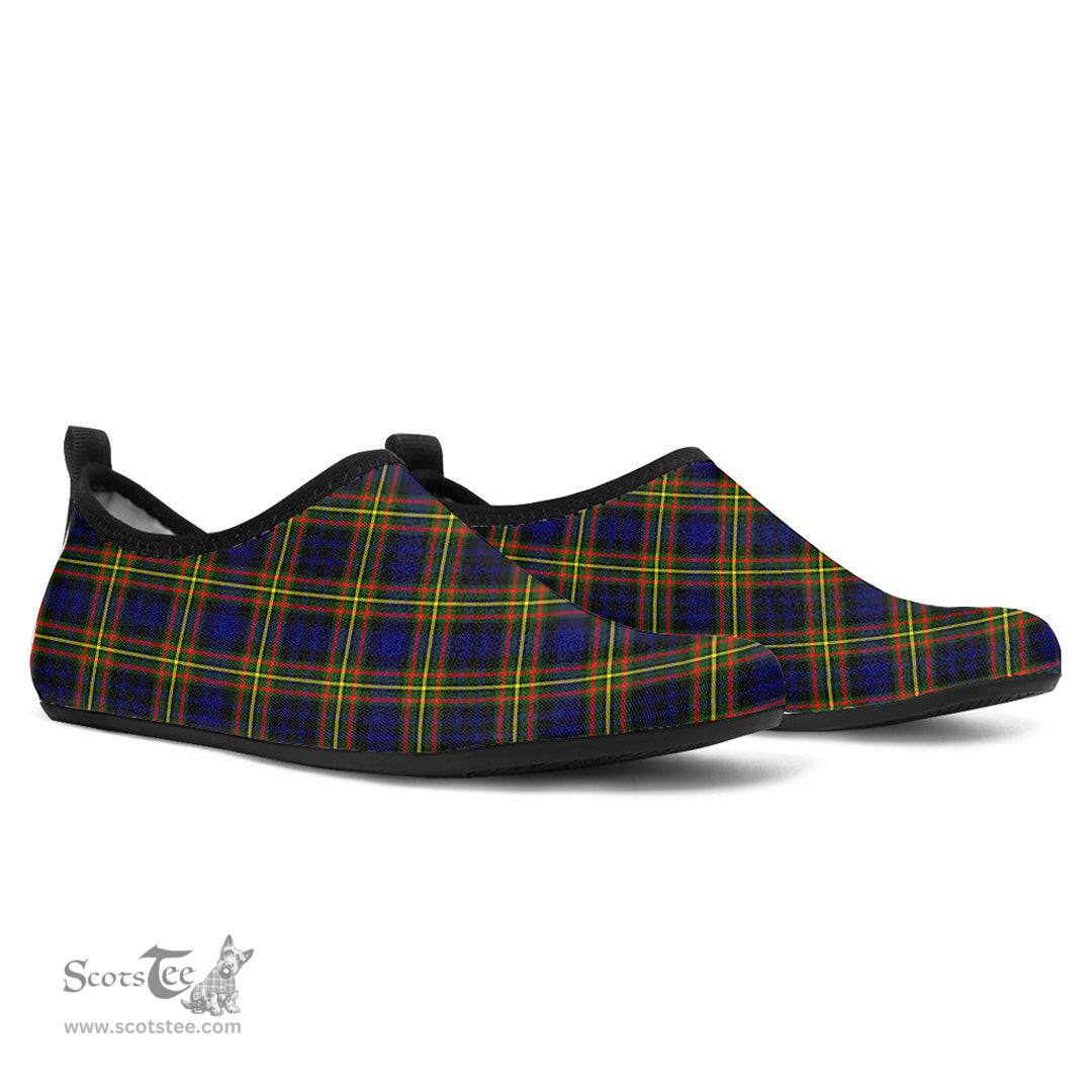 ScotsTee Shop Scottish MacLellan Modern Clan Tartan Men and Women a Slip On Barefoot Quick-Dry Beach Aqua Yoga Water Shoes