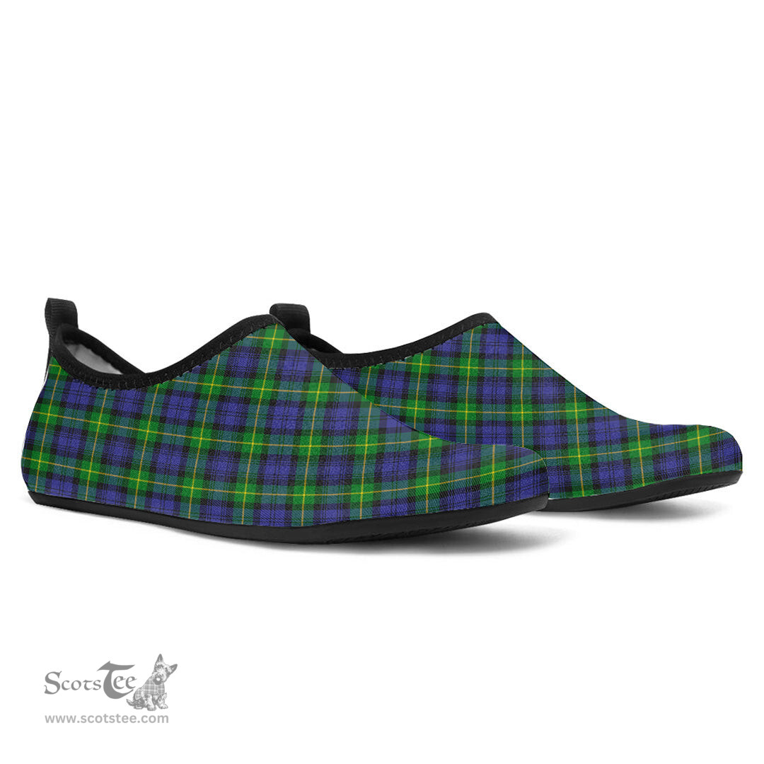 ScotsTee Shop Scottish Gordon Modern Clan Tartan Men and Women a Slip On Barefoot Quick-Dry Beach Aqua Yoga Water Shoes