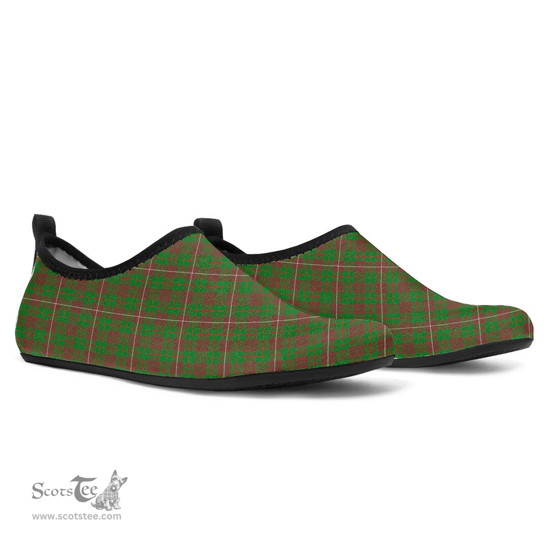 ScotsTee Shop Scottish MacKinnon Hunting Modern Clan Tartan Men and Women a Slip On Barefoot Quick-Dry Beach Aqua Yoga Water Shoes