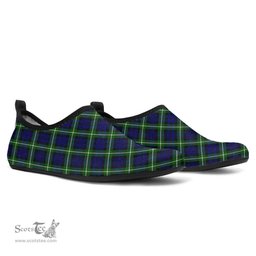 ScotsTee Shop Scottish Lamont Modern Clan Tartan Men and Women a Slip On Barefoot Quick-Dry Beach Aqua Yoga Water Shoes