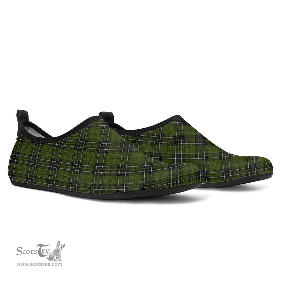 ScotsTee Shop Scottish MacLean Hunting Clan Tartan Men and Women a Slip On Barefoot Quick-Dry Beach Aqua Yoga Water Shoes