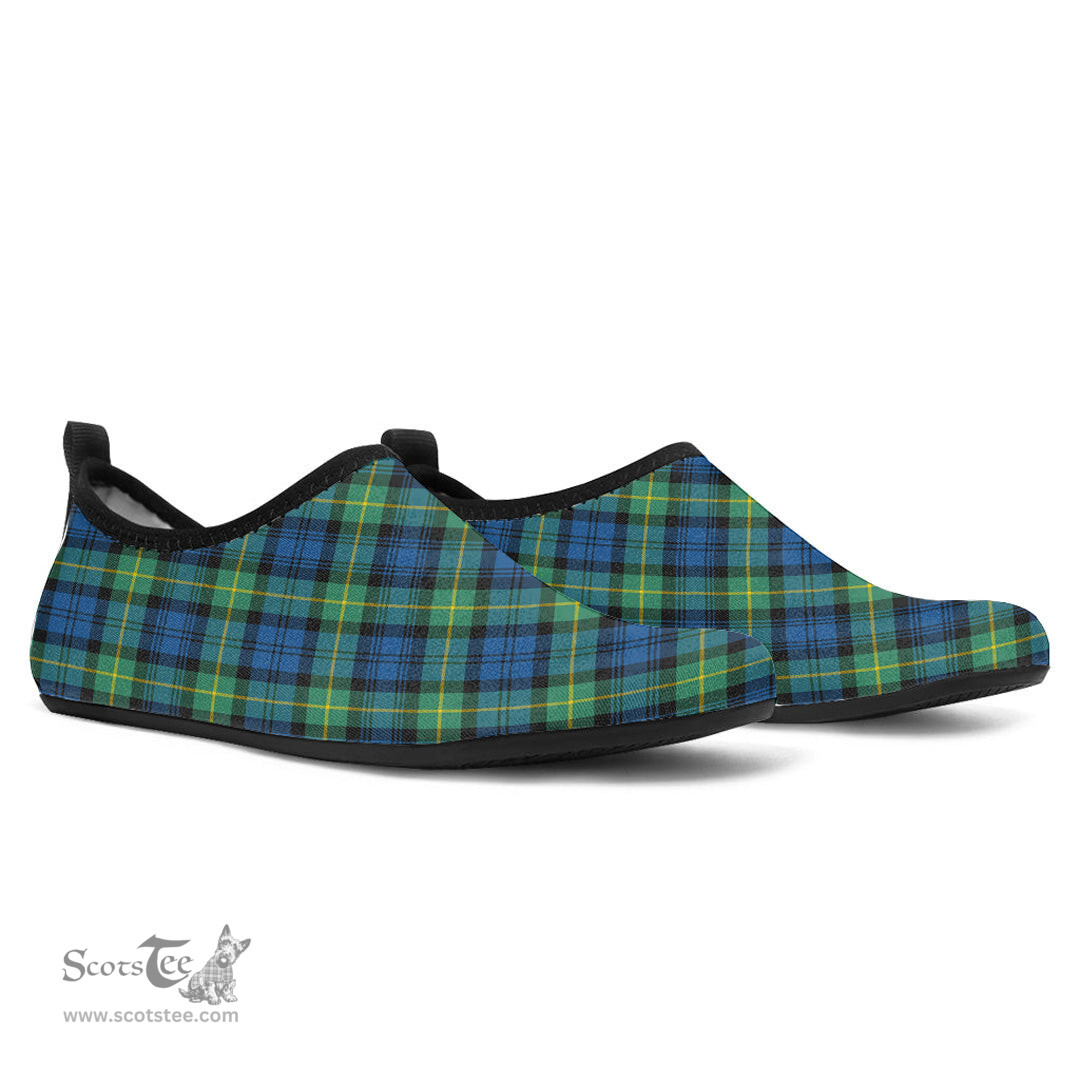 ScotsTee Shop Scottish Gordon Ancient Clan Tartan Men and Women a Slip On Barefoot Quick-Dry Beach Aqua Yoga Water Shoes