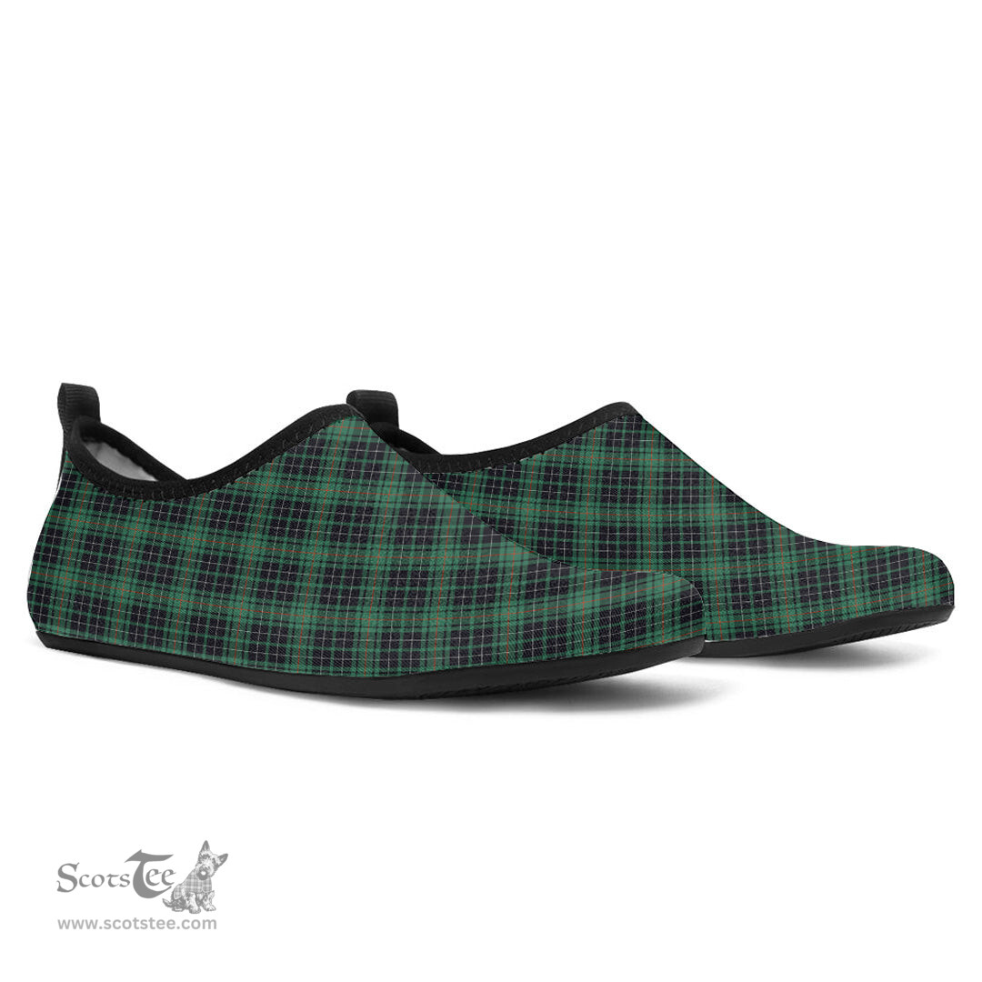 ScotsTee Shop Scottish MacAulay Hunting Ancient Clan Tartan Men and Women a Slip On Barefoot Quick-Dry Beach Aqua Yoga Water Shoes