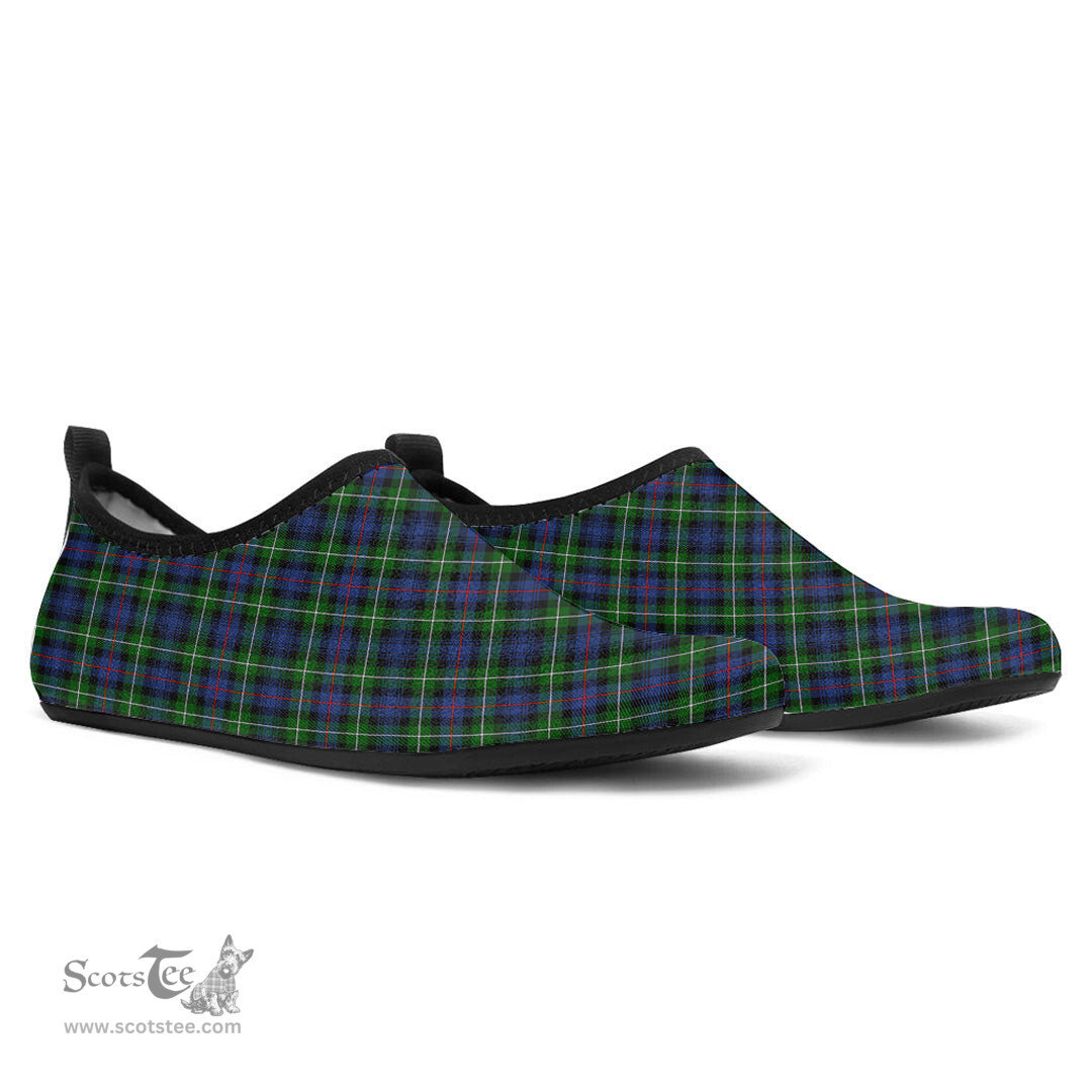 ScotsTee Shop Scottish MacKenzie Modern Clan Tartan Men and Women a Slip On Barefoot Quick-Dry Beach Aqua Yoga Water Shoes