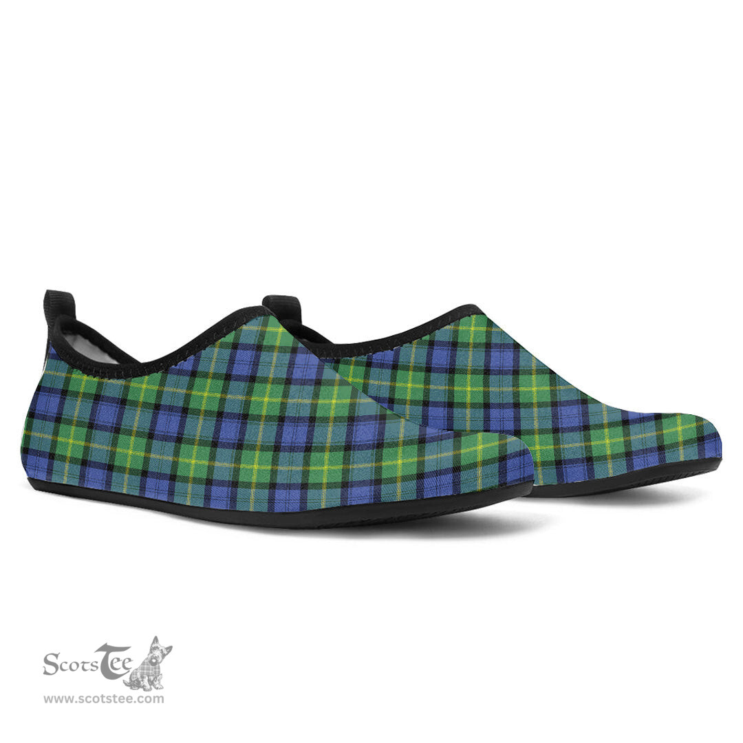 ScotsTee Shop Scottish Gordon Old Ancient Clan Tartan Men and Women a Slip On Barefoot Quick-Dry Beach Aqua Yoga Water Shoes