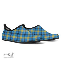 ScotsTee Shop Scottish Laing Clan Tartan Men and Women a Slip On Barefoot Quick-Dry Beach Aqua Yoga Water Shoes