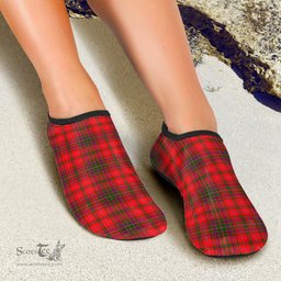 ScotsTee Shop Scottish MacDougall Modern Clan Tartan Men and Women a Slip On Barefoot Quick-Dry Beach Aqua Yoga Water Shoes