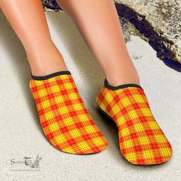 ScotsTee Shop Scottish MacLeod of Raasay Clan Tartan Men and Women a Slip On Barefoot Quick-Dry Beach Aqua Yoga Water Shoes