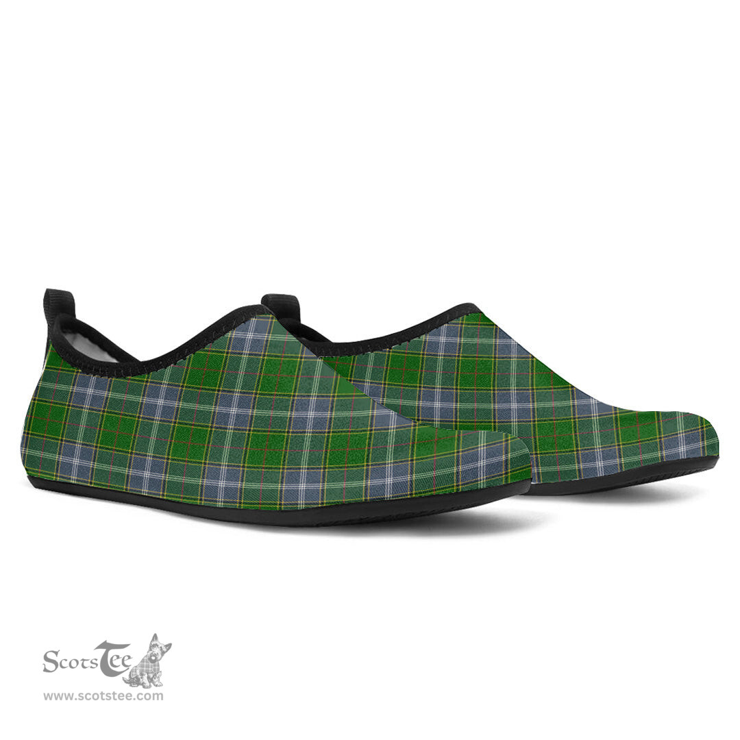 ScotsTee Shop Scottish Pringle Clan Tartan Men and Women a Slip On Barefoot Quick-Dry Beach Aqua Yoga Water Shoes