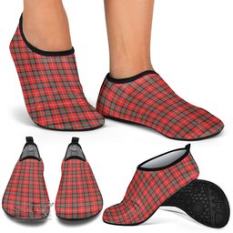 ScotsTee Shop Scottish Stuart of Bute Clan Tartan Men and Women a Slip On Barefoot Quick-Dry Beach Aqua Yoga Water Shoes