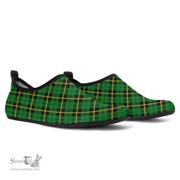 ScotsTee Shop Scottish Wallace Hunting Green Clan Tartan Men and Women a Slip On Barefoot Quick-Dry Beach Aqua Yoga Water Shoes