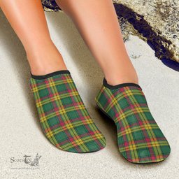 ScotsTee Shop Scottish MacMillan Old Ancient Clan Tartan Men and Women a Slip On Barefoot Quick-Dry Beach Aqua Yoga Water Shoes