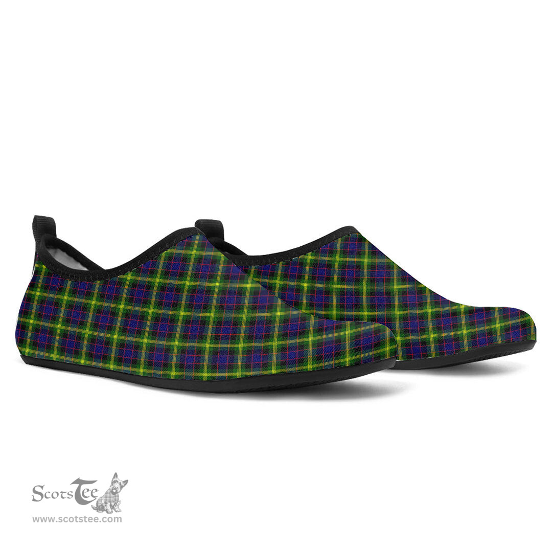 ScotsTee Shop Scottish Watson Modern Clan Tartan Men and Women a Slip On Barefoot Quick-Dry Beach Aqua Yoga Water Shoes
