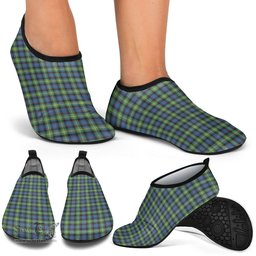 ScotsTee Shop Scottish Watson Ancient Clan Tartan Men and Women a Slip On Barefoot Quick-Dry Beach Aqua Yoga Water Shoes