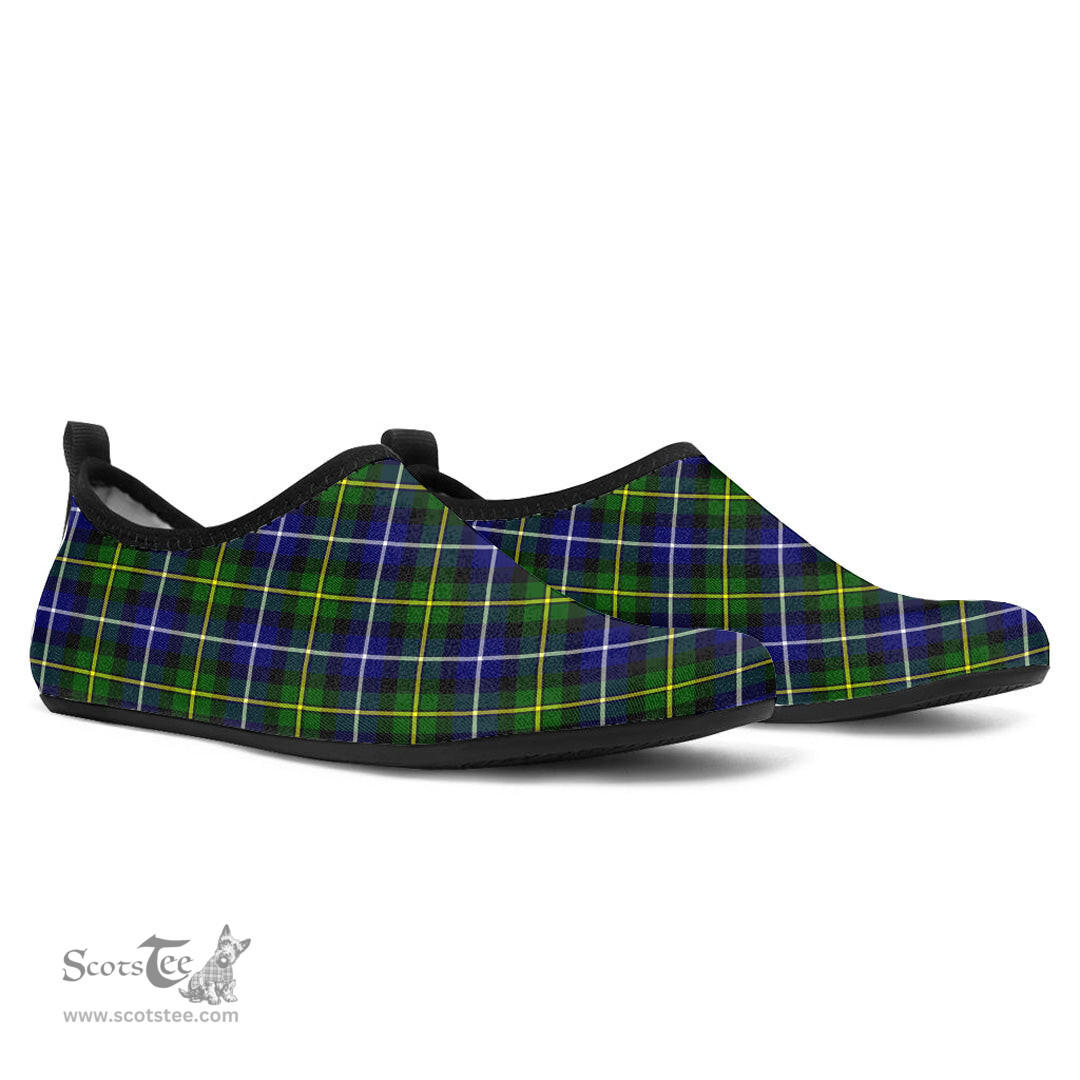 ScotsTee Shop Scottish MacNeill of Barra Modern Clan Tartan Men and Women a Slip On Barefoot Quick-Dry Beach Aqua Yoga Water Shoes