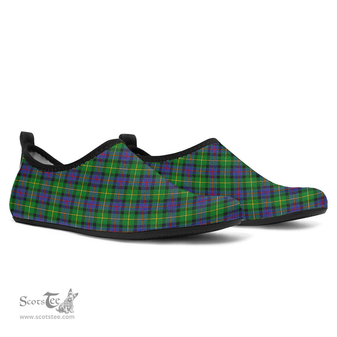ScotsTee Shop Scottish Tait Modern Clan Tartan Men and Women a Slip On Barefoot Quick-Dry Beach Aqua Yoga Water Shoes