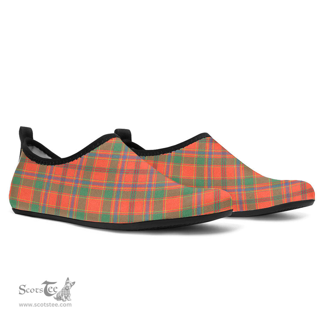 ScotsTee Shop Scottish Munro Ancient Clan Tartan Men and Women a Slip On Barefoot Quick-Dry Beach Aqua Yoga Water Shoes