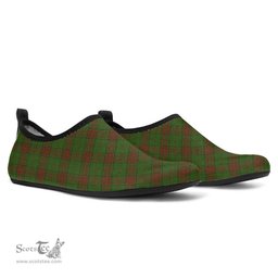 ScotsTee Shop Scottish Maxwell Hunting Clan Tartan Men and Women a Slip On Barefoot Quick-Dry Beach Aqua Yoga Water Shoes
