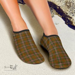 ScotsTee Shop Scottish SCOTT BROWN MODERN Clan Tartan Men and Women a Slip On Barefoot Quick-Dry Beach Aqua Yoga Water Shoes