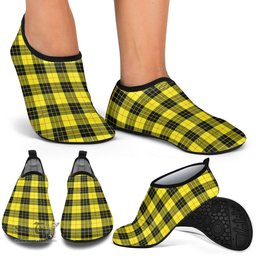 ScotsTee Shop Scottish MacLeod of Lewis Modern Clan Tartan Men and Women a Slip On Barefoot Quick-Dry Beach Aqua Yoga Water Shoes