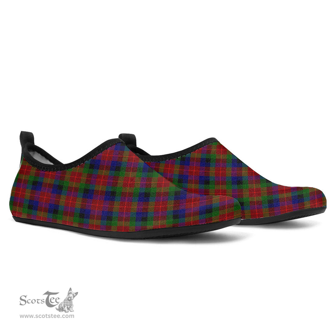ScotsTee Shop Scottish Tennant Clan Tartan Men and Women a Slip On Barefoot Quick-Dry Beach Aqua Yoga Water Shoes
