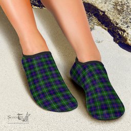 ScotsTee Shop Scottish MacThomas Modern Clan Tartan Men and Women a Slip On Barefoot Quick-Dry Beach Aqua Yoga Water Shoes