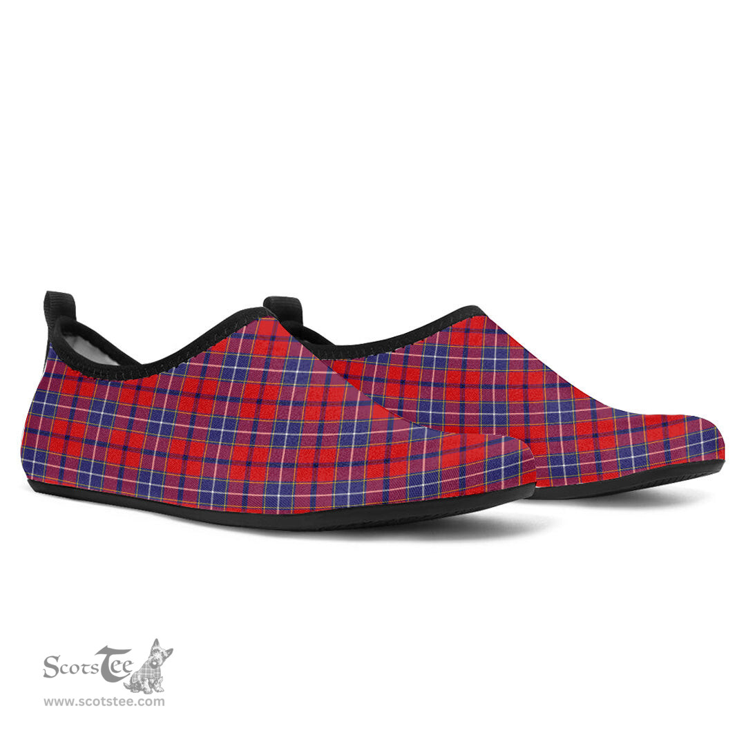 ScotsTee Shop Scottish Wishart Dress Clan Tartan Men and Women a Slip On Barefoot Quick-Dry Beach Aqua Yoga Water Shoes