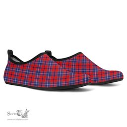ScotsTee Shop Scottish Wishart Dress Clan Tartan Men and Women a Slip On Barefoot Quick-Dry Beach Aqua Yoga Water Shoes