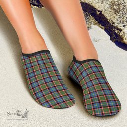 ScotsTee Shop Scottish Stirling Bannockburn District Clan Tartan Men and Women a Slip On Barefoot Quick-Dry Beach Aqua Yoga Water Shoes