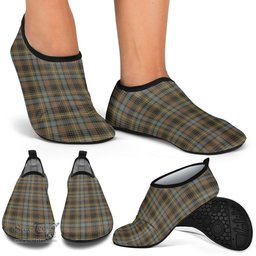 ScotsTee Shop Scottish Stewart Hunting Weathered Clan Tartan Men and Women a Slip On Barefoot Quick-Dry Beach Aqua Yoga Water Shoes