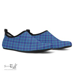 ScotsTee Shop Scottish Mercer Modern Clan Tartan Men and Women a Slip On Barefoot Quick-Dry Beach Aqua Yoga Water Shoes
