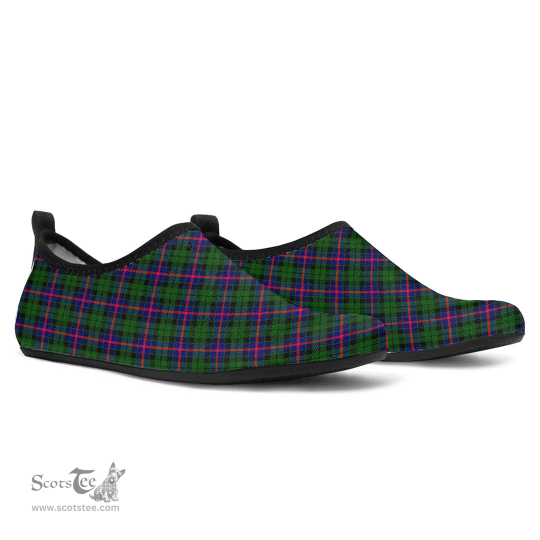 ScotsTee Shop Scottish Morrison Modern Clan Tartan Men and Women a Slip On Barefoot Quick-Dry Beach Aqua Yoga Water Shoes