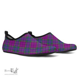 ScotsTee Shop Scottish Wardlaw Modern Clan Tartan Men and Women a Slip On Barefoot Quick-Dry Beach Aqua Yoga Water Shoes