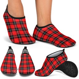 ScotsTee Shop Scottish Ramsay Modern Clan Tartan Men and Women a Slip On Barefoot Quick-Dry Beach Aqua Yoga Water Shoes