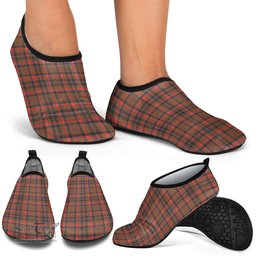 ScotsTee Shop Scottish Cumming Hunting Weathered Clan Tartan Men and Women a Slip On Barefoot Quick-Dry Beach Aqua Yoga Water Shoes
