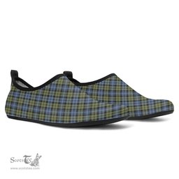 ScotsTee Shop Scottish Campbell Faded Clan Tartan Men and Women a Slip On Barefoot Quick-Dry Beach Aqua Yoga Water Shoes
