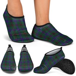 ScotsTee Shop Scottish Davidson Modern Clan Tartan Men and Women a Slip On Barefoot Quick-Dry Beach Aqua Yoga Water Shoes