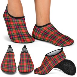 ScotsTee Shop Scottish Christie Clan Tartan Men and Women a Slip On Barefoot Quick-Dry Beach Aqua Yoga Water Shoes