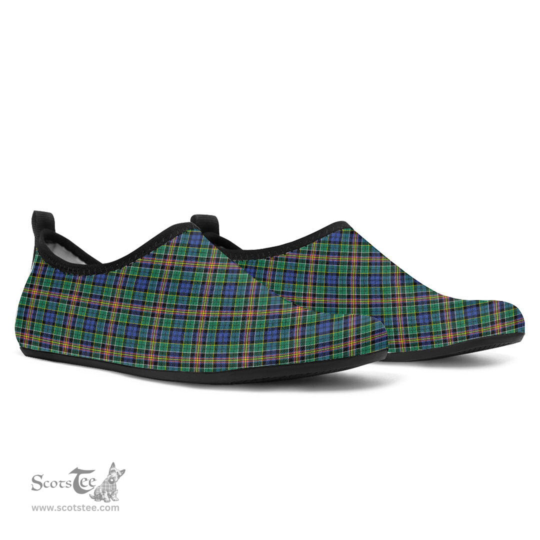 ScotsTee Shop Scottish Allison Clan Tartan Men and Women a Slip On Barefoot Quick-Dry Beach Aqua Yoga Water Shoes