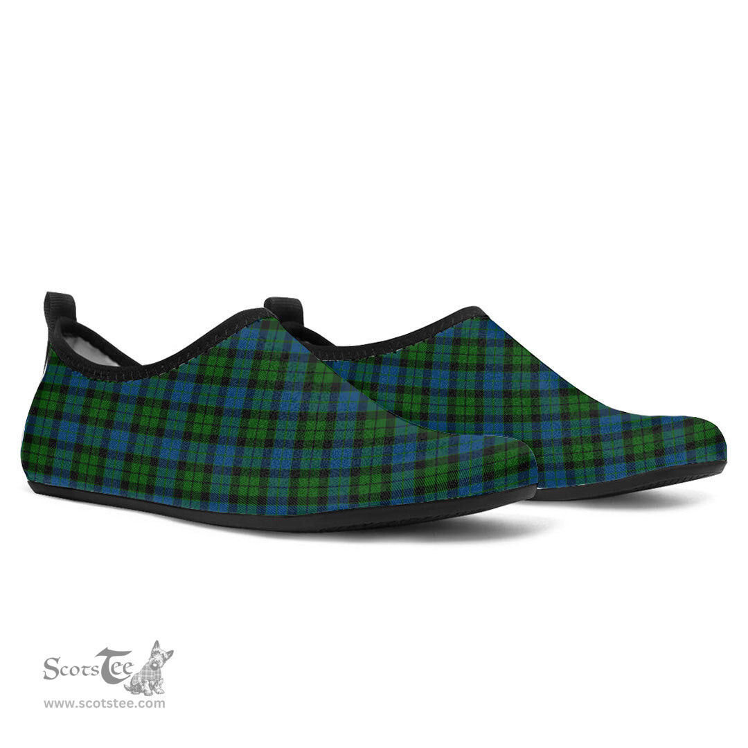 ScotsTee Shop Scottish MacKay Modern Clan Tartan Men and Women a Slip On Barefoot Quick-Dry Beach Aqua Yoga Water Shoes