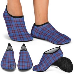 ScotsTee Shop Scottish Elliot Modern Clan Tartan Men and Women a Slip On Barefoot Quick-Dry Beach Aqua Yoga Water Shoes