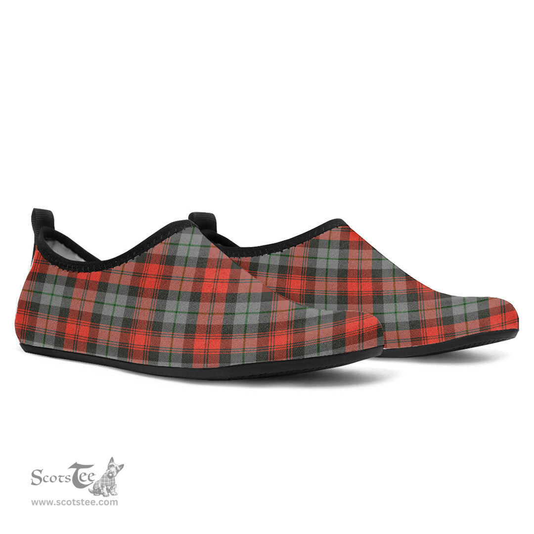 ScotsTee Shop Scottish MacLachlan Weathered Clan Tartan Men and Women a Slip On Barefoot Quick-Dry Beach Aqua Yoga Water Shoes