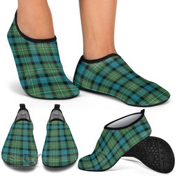 ScotsTee Shop Scottish FERGUSON ANCIENT Clan Tartan Men and Women a Slip On Barefoot Quick-Dry Beach Aqua Yoga Water Shoes