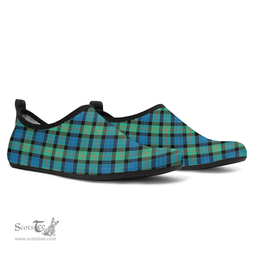 ScotsTee Shop Scottish Gunn Ancient Clan Tartan Men and Women a Slip On Barefoot Quick-Dry Beach Aqua Yoga Water Shoes
