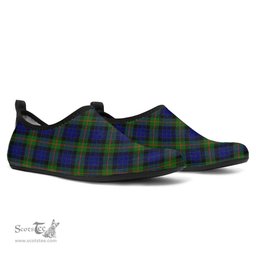 ScotsTee Shop Scottish Gunn Modern Clan Tartan Men and Women a Slip On Barefoot Quick-Dry Beach Aqua Yoga Water Shoes